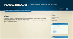 Desktop Screenshot of medcast.slightly.net